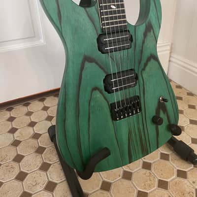 Caparison  Dellinger II FX-AM Dark Green Matt image 2