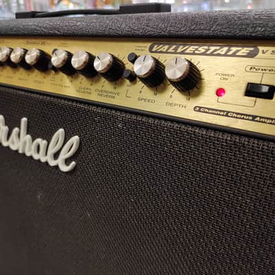 Marshall Valvestate VS265 3-Channel 2 x 65-Watt 2x12" Stereo Guitar Combo Amp 1998 - 2001 - Black image 6