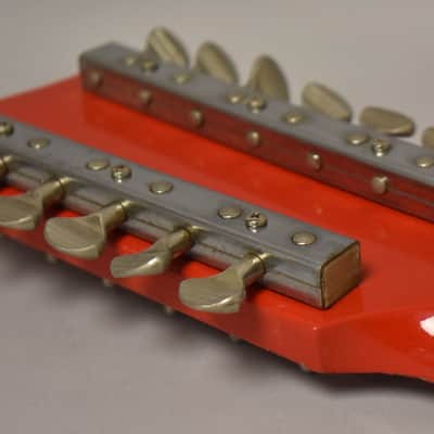 1960's Danelectro 12-String Prototype Neck Red w/Box image 7