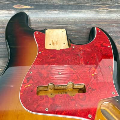 1993-94 Fender Japan JB62 Jazz Bass Body 3TS Sunburst Made in Japan image 5
