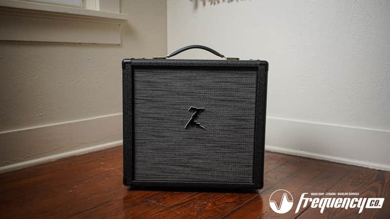 Dr. Z 1x12 16ohm Open Back Cab with a Dr. Z Blue Back Speaker image 1