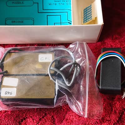NOS Vintage Reflex Blues Active P-Bass System – Unused in Box imagen 3
