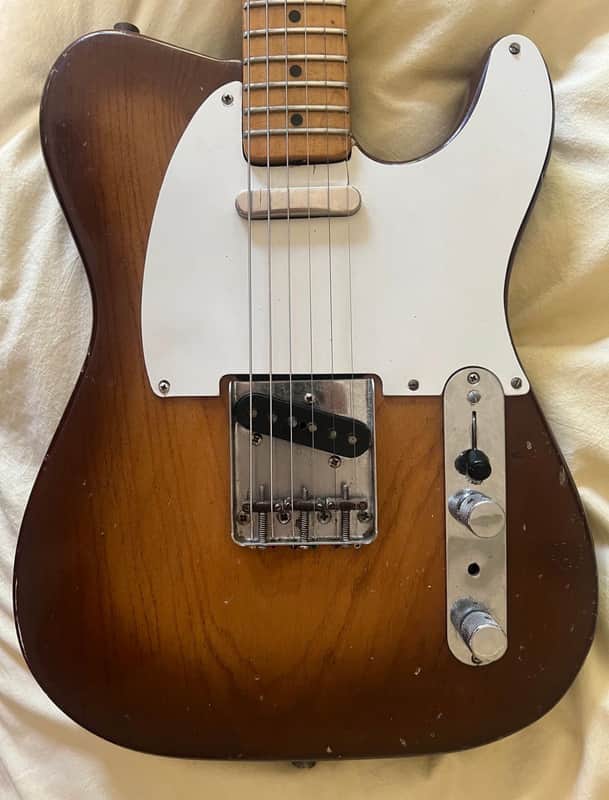 1959 Fender Telecaster - Toploader - One Piece Ash - Good