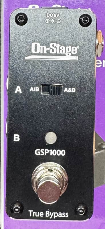 On-Stage GSP1000 ABY Switcher