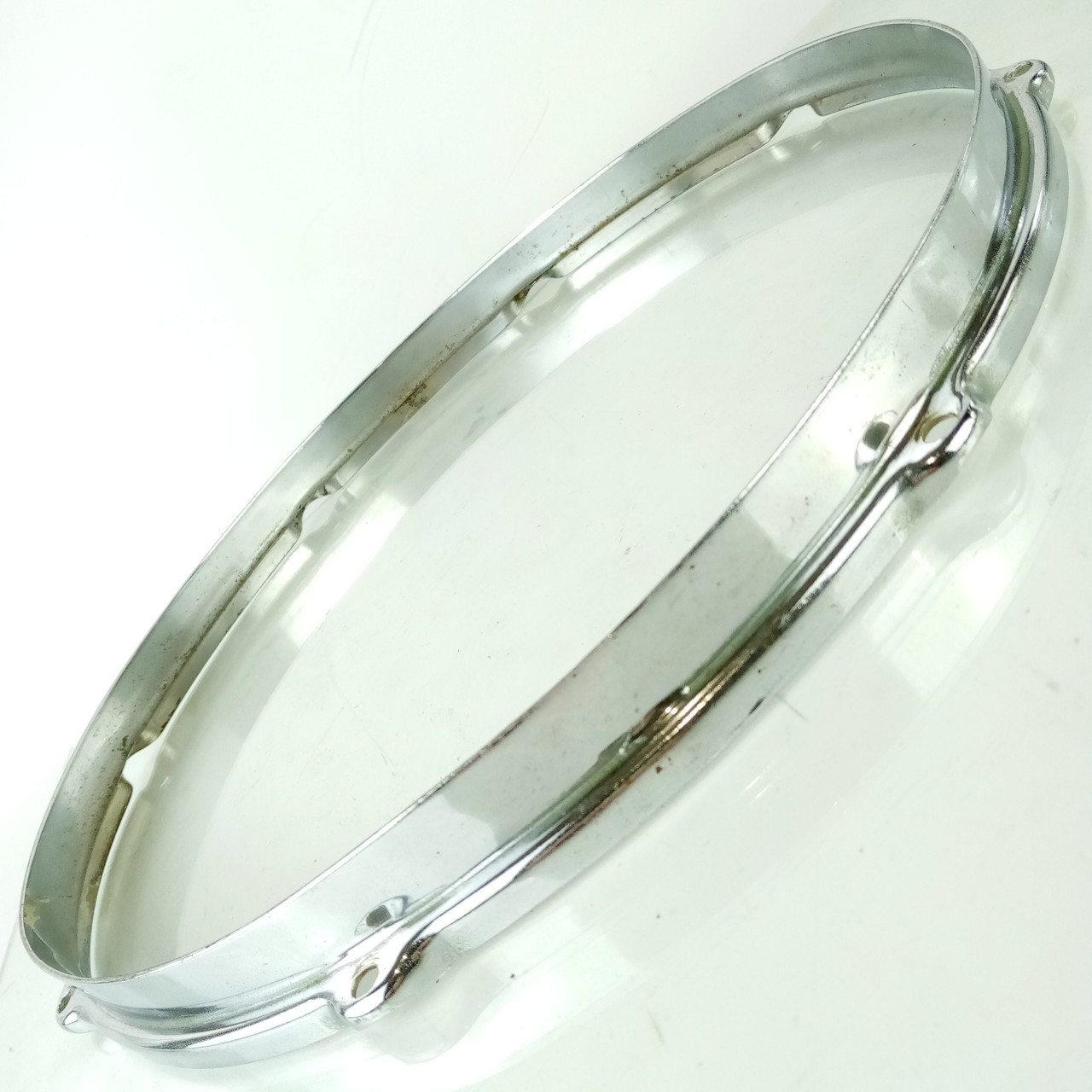 Gretsch 14"Stick-Chopper Brass Snare Drum/Floor Tom Rim/Hoop COB Broadkaster USA — main photograph