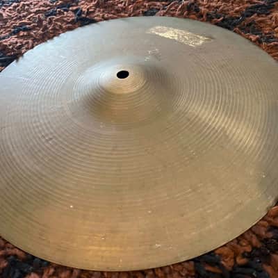 Vintage 1960s-1970s Avedis Zildjian Hi-Hats 14" Cymbals '60s '70s Hi Hat Set image 2