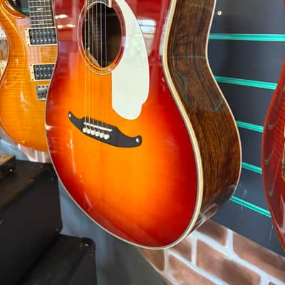 Fender California Vintage Palomino Sienna Sunburst 2023 Electro-Acoustic Guitar image 4