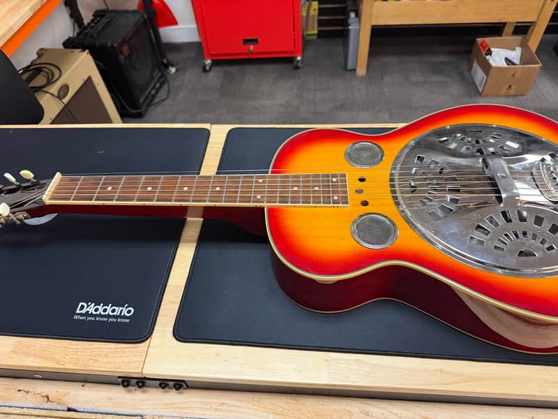 1999 Regal Square Neck Guitar with Case image 1