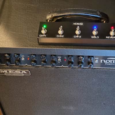 Custom Mesa Boogie Nomad 45 / 55 Low Profile (non-staggered) Footswitch with 10-Foot cable (7-Pin DIN) image 2