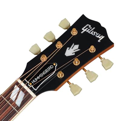 Gibson Hummingbird Faded Acoustic Electric Guitar Natural image 7