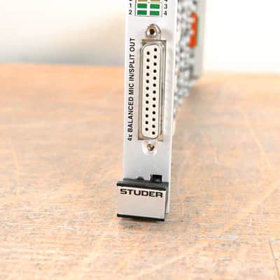 Studer Mic/Line In Card for D21m Modular I/O System CG01HP4 image 3