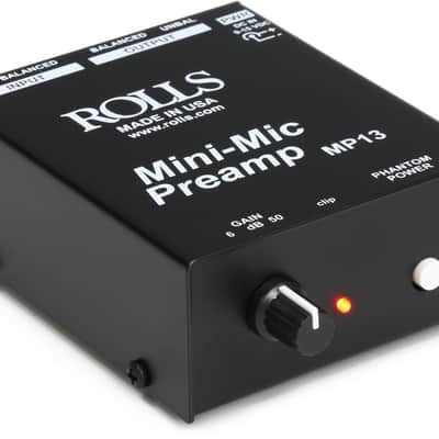Rolls MP13 1-channel Mini-mic Preamp image 1
