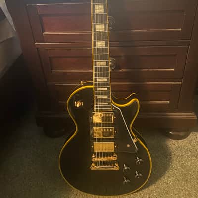 Epiphone ****NEW OPEN BOX****Joe Bonamassa Black Beauty Les Paul Custom Outfit 2020 - Present - Ebony image 9