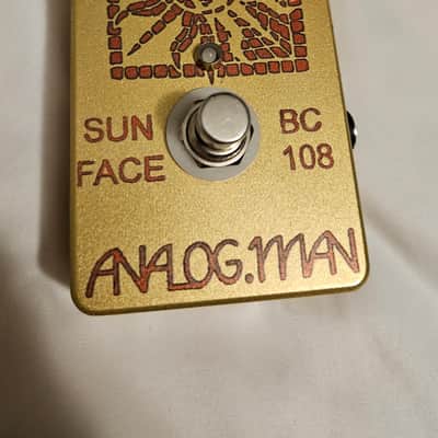 Analogman Sun Face BC108 Silicon Fuzz image 1