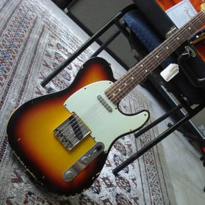 Fender Custom Shop Telecaster '63 Relic 2008 Sunburst image 3