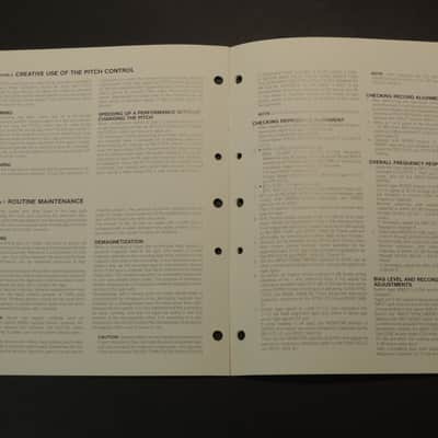 Fostex A-Series Model 20 Owner's Manual [Three Wave Music] image 2