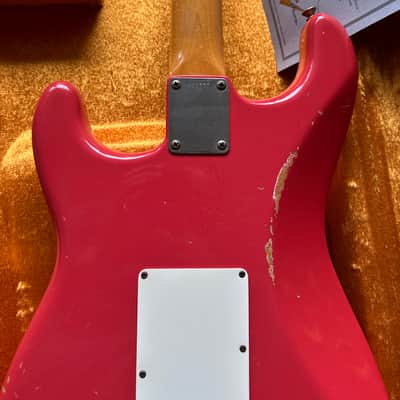 Fender Stratocaster 1962 Relic Fiesta Red Custom Shop image 9