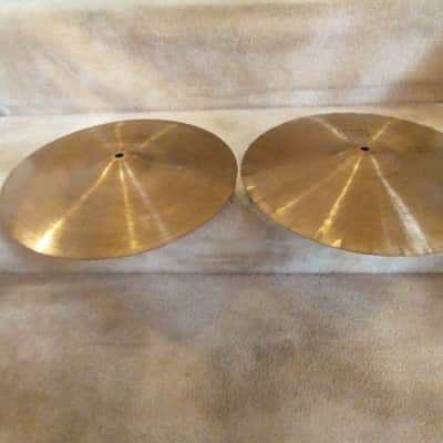 Paiste Vintage Black label sound edge 2002 14 inch hi hats lightweight collectors! image 6