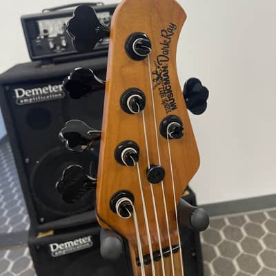 Ernie Ball Music Man DarkRay - Gold Bar - 5 String Electric Bass *AUTHORIZED DEALER image 6