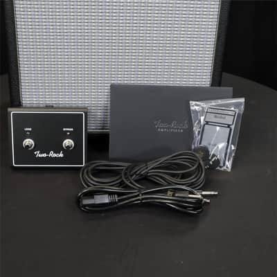Two-Rock Studio Overdrive Combo - Black Bronco with Blue Smoke Cloth image 9