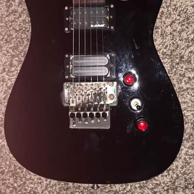 B.C. Rich Assassin electric guitar Floyd rose made in Korea - Black image 3