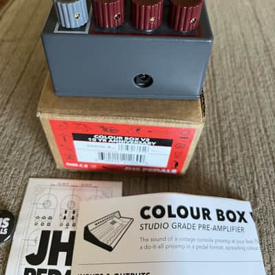 JHS Colour Box V2 Limited Edition 10th Anniversary Preamp Pedal image 6