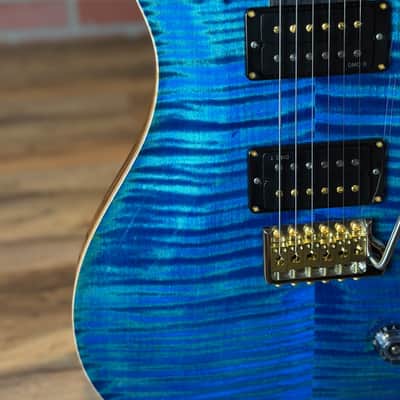 PRS Custom 24 10-Top Limited Edition Electric Guitar - Arctic Blue image 4