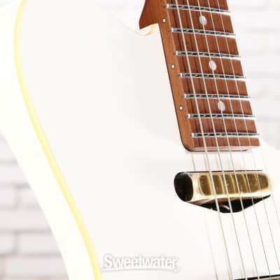 Ibanez LB1 Lari Basilio Signature Electric Guitar - White (LB1WHd1) image 5