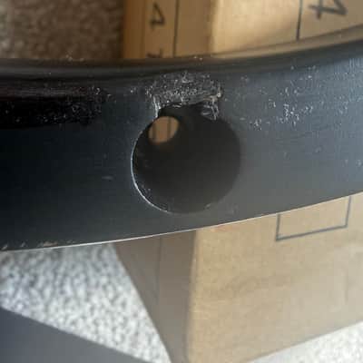 Yamaha Vintage Snare Hoops 14” 10 hole - Black image 5