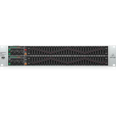 Behringer ULTRAGRAPH PRO FBQ3102HD HD Dual Channel 31-Band Stereo Graphic Equalizer - with 2x 25' XLR Microphone Cable image 11