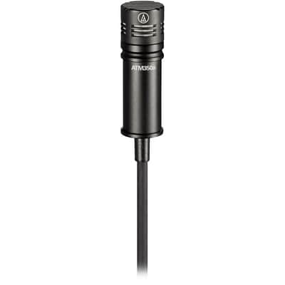 Audio-Technica ATM350GL Cardioid Condenser Instrument Microphone with Guitar Mounting System (9" Gooseneck) - (B-Stock) image 3