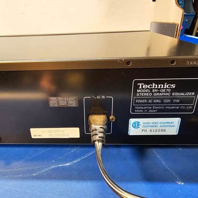 Technics SH-GE70 graphic equalizer image 7