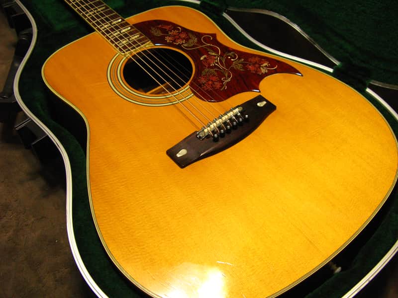 Yamaha FG300 1970s RARE TAN label made in Japan | Reverb