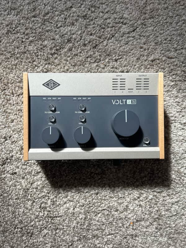 Universal Audio Volt 276 USB-C Audio Interface 2021 - Present - Tan / Gray image 1