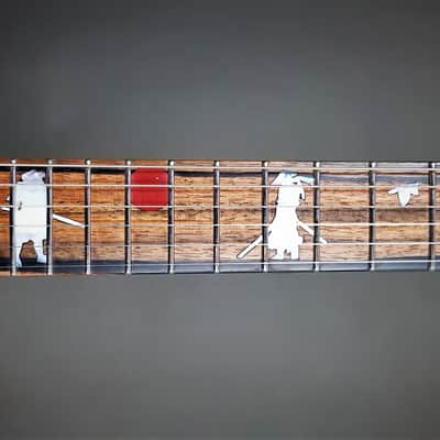 Manuel Ali Guitars X6 *Dawn of the Samurai* 2021 Explorer image 5