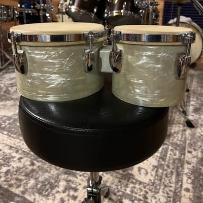 Gretsch Bongos 1958 - White Marine Pearl image 2