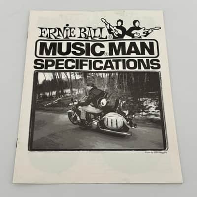 1996 Ernie Ball MUSIC MAN Specifications Catalog [1ST Year AXIS Case Candy] image 1
