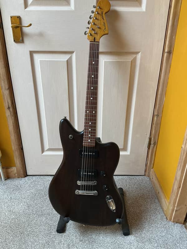 Fender Modern Player Jaguar 2014 transparent black
