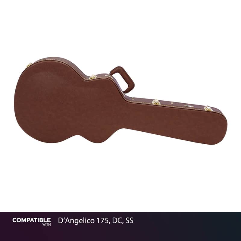 Gator Brown Case for D'Angelico 175, DC, SS image 1