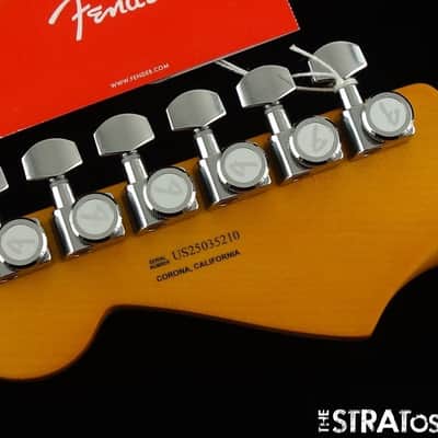 Fender American Ultra II Stratocaster Strat, NECK w LOCKING TUNERS image 6
