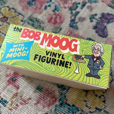 Bob Moog Doll action Figure with Minimoog Model D Unopened w/ Box Very Rare image 9