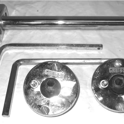 Complete Gretsch Double Tom Mount System with Mounting Hardware - 1977 / INSPECTED & TESTED image 7