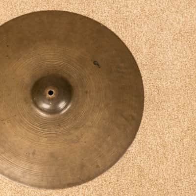1930s 1940s Zildjian 17" Piatti Cymbal 1785 image 1