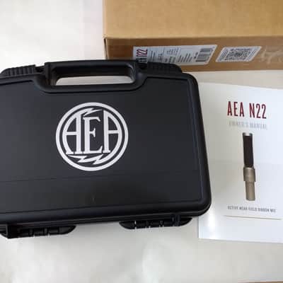 AEA Nuvo N22 - Active Near-field Ribbon Microphone - boxed with accessories image 12