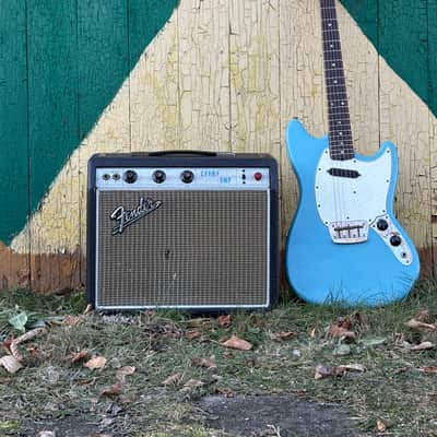 Fender Champ "Drip Edge" 2-Channel 6-Watt 1x8" Guitar Combo 1968 - 1969 - Silverface image 2