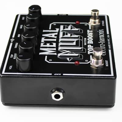 Electro-Harmonix Metal Muff Distortion with Top Boost 2006 - Present - Black image 4