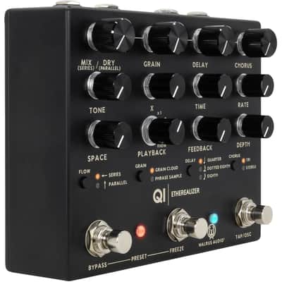 Walrus Audio Qi Etherealizer Multi-effects Pedal - Black image 2