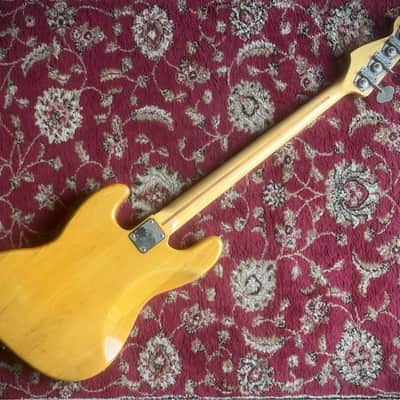1973 Fender Jazz Bass with Maple Fretboard - Natural - With Original Case image 9