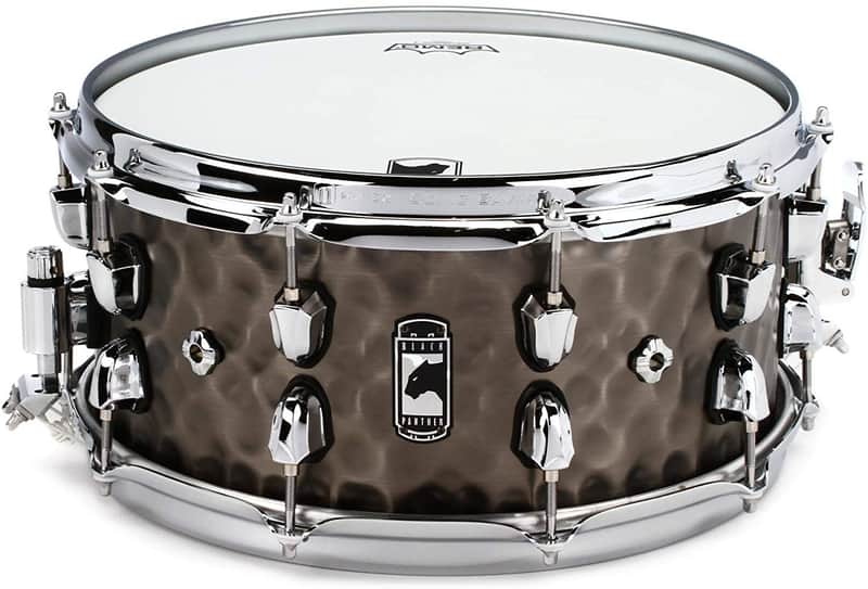 Mapex Black Panther Persuader Snare Drum - 14 x 6.5 inch - Hammered Brass image 1