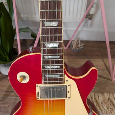 Burny Les Paul RLG 1980-1989 - Cherry image 3
